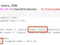 Query SQL Server per trovare utenti con nome 'Brent Ozar' in un campo JSON. La query ha richiesto 516256 letture logiche.
