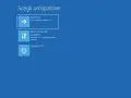 Schermata di scelta opzioni Windows: Continua, Risoluzione problemi o Spegni PC. Utile in modalità provvisoria.