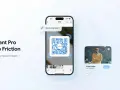 Come leggere QR code: un telefono inquadra un QR code Wave per condividere istantaneamente un contatto.
