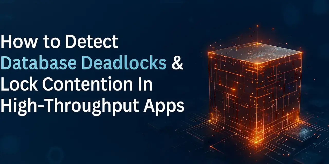 Rilevare deadlock in SQL Server e lock contention in app ad alto throughput.