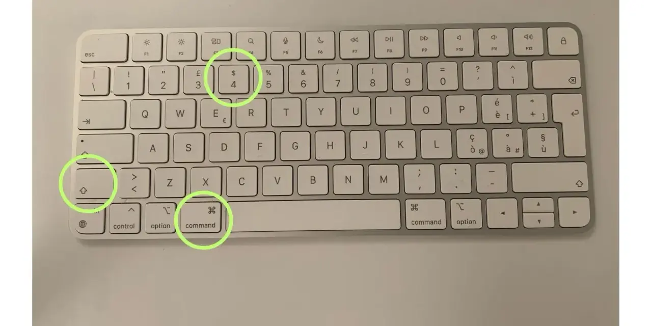 Tasti per uscire da schermo intero: Control, Option, Command.