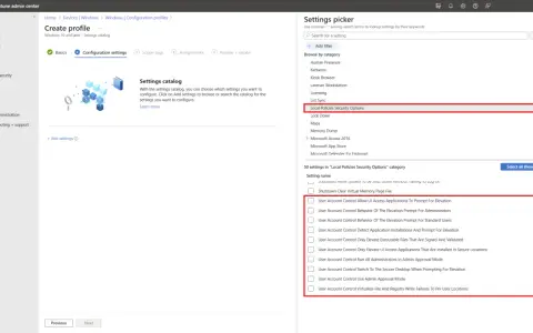 Configurazione account amministratore Windows 11: opzioni di sicurezza per il controllo account utente.