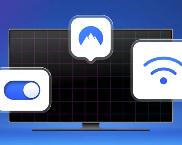 Schermo con icone: interruttore, montagna (VPN) e Wi-Fi. Scopri come eliminare la pubblicità dal cellulare con questi strumenti.
