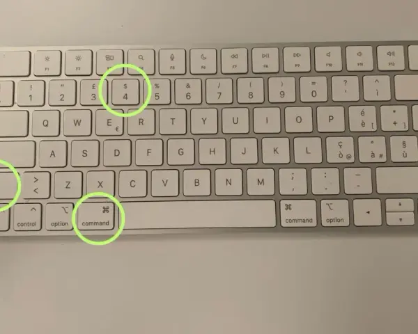 Tasti per uscire da schermo intero: Control, Option, Command.