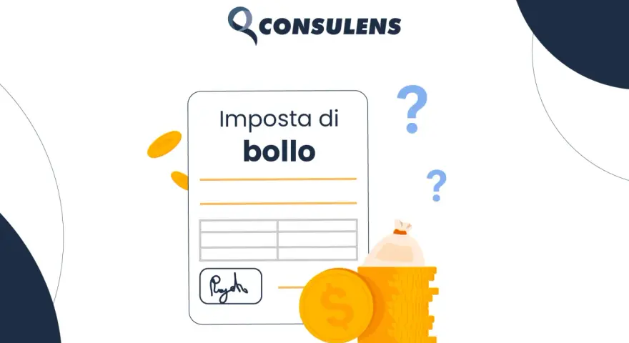Fattura con "Imposta di bollo" e simboli di denaro. Domande sul costo dell'imposta di bollo su fatture elettroniche.