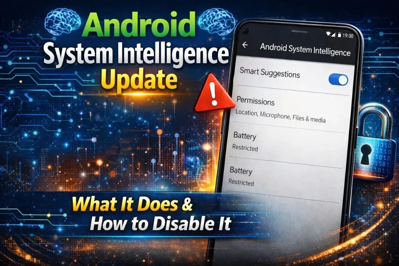 Aggiornamento Android System Intelligence: scopri cosa fa e come disattivarlo per proteggere la tua privacy.